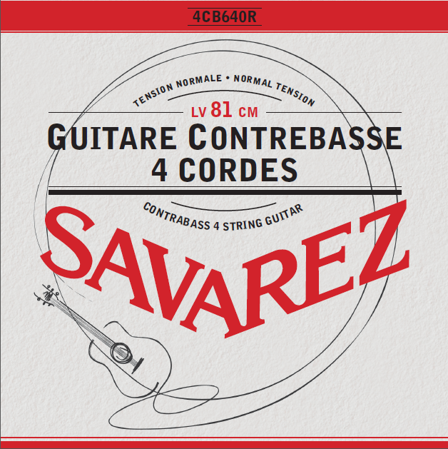 GUITARE CONTREBASSE 4 CORDES 4CB640R