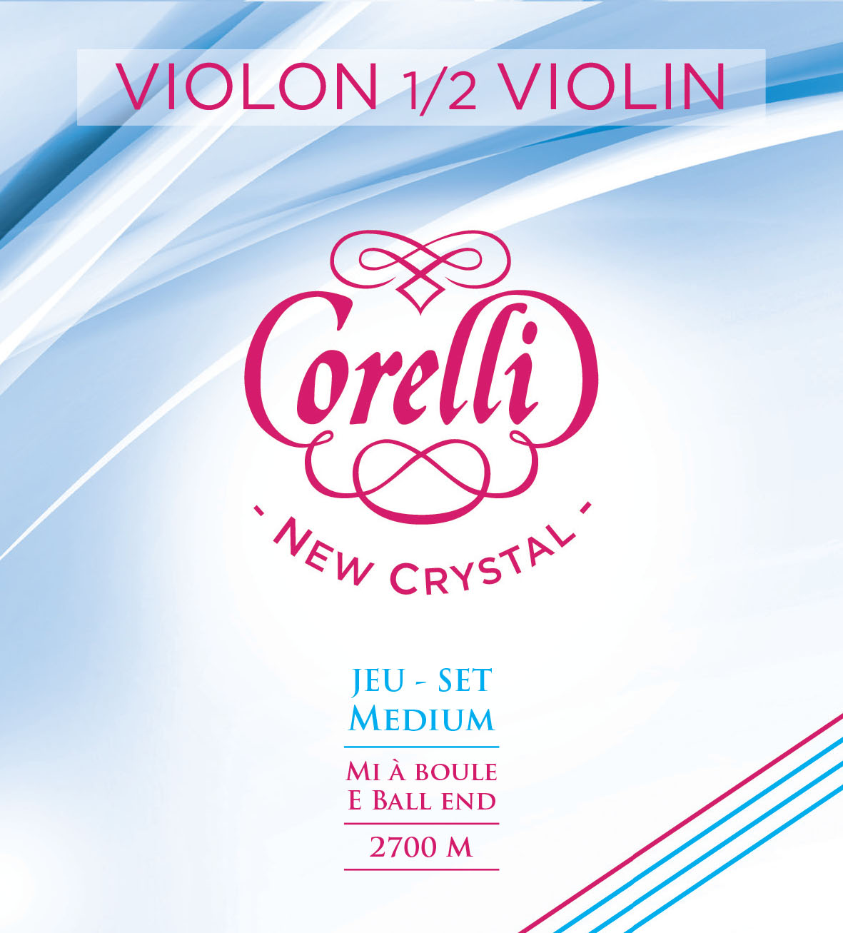 CORELLI NEW CRYSTAL MEDIUM 2700M VIOLON 1/2