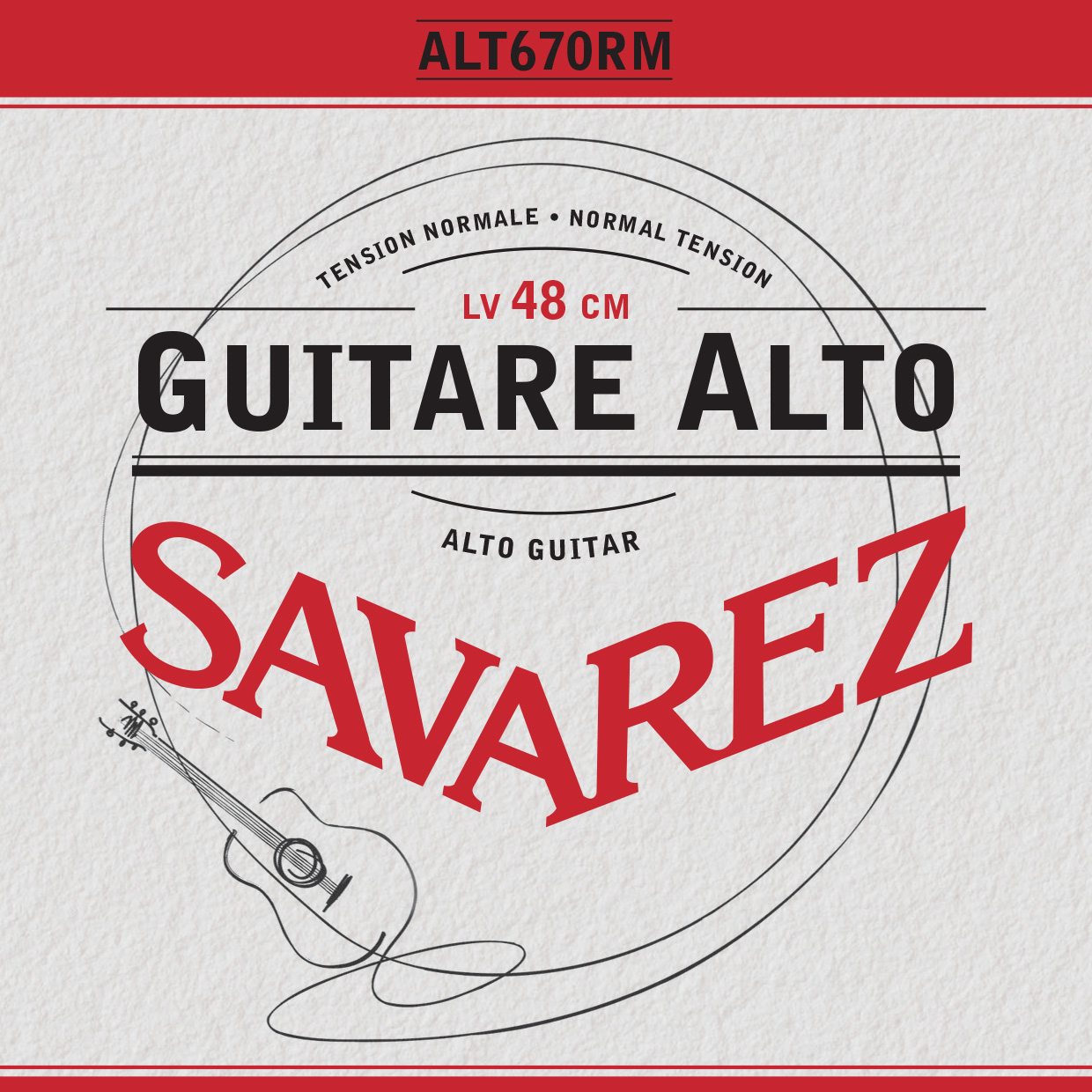 GUITARE ALTO TENSION NORMALE ALT670RM