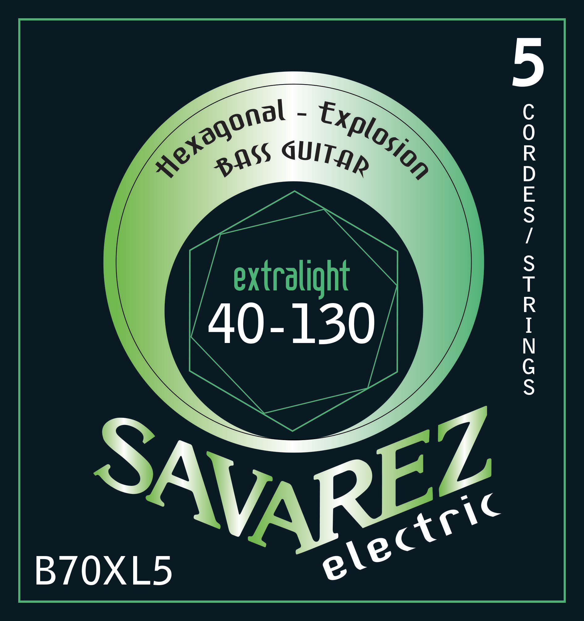SAVAREZ ELECTRIC HEXAGONAL EXPLOSION BASSE B70XL5